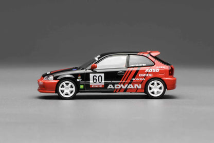 (PREORDER) Motorhelix Honda Civic TYPE R (EK9) (Advan Livery)
