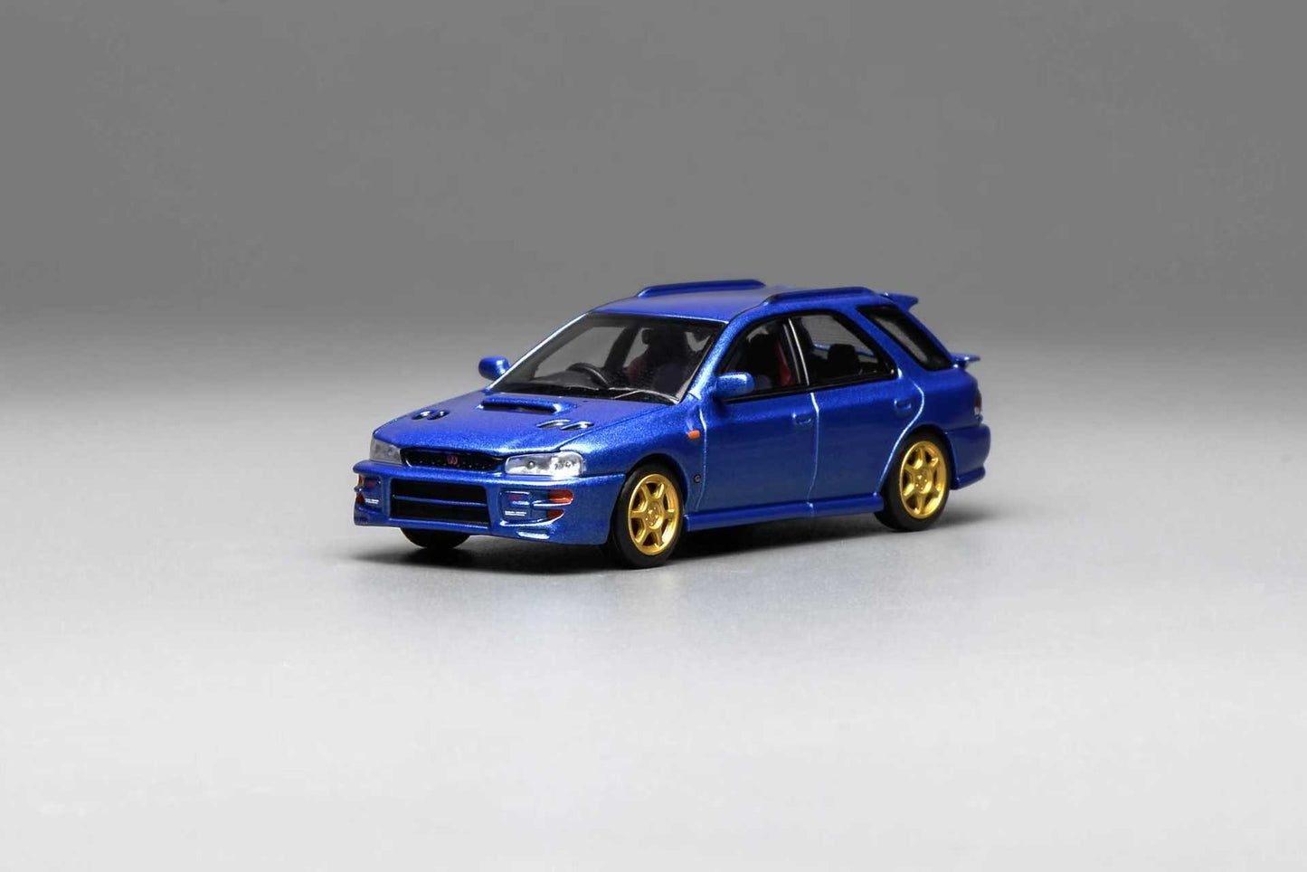 (PREORDER) Motorhelix Subaru lmpreza Wagon WRX STi Version VI (Rally Blue)