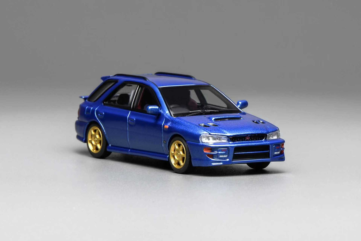 (PREORDER) Motorhelix Subaru lmpreza Wagon WRX STi Version VI (Rally Blue)