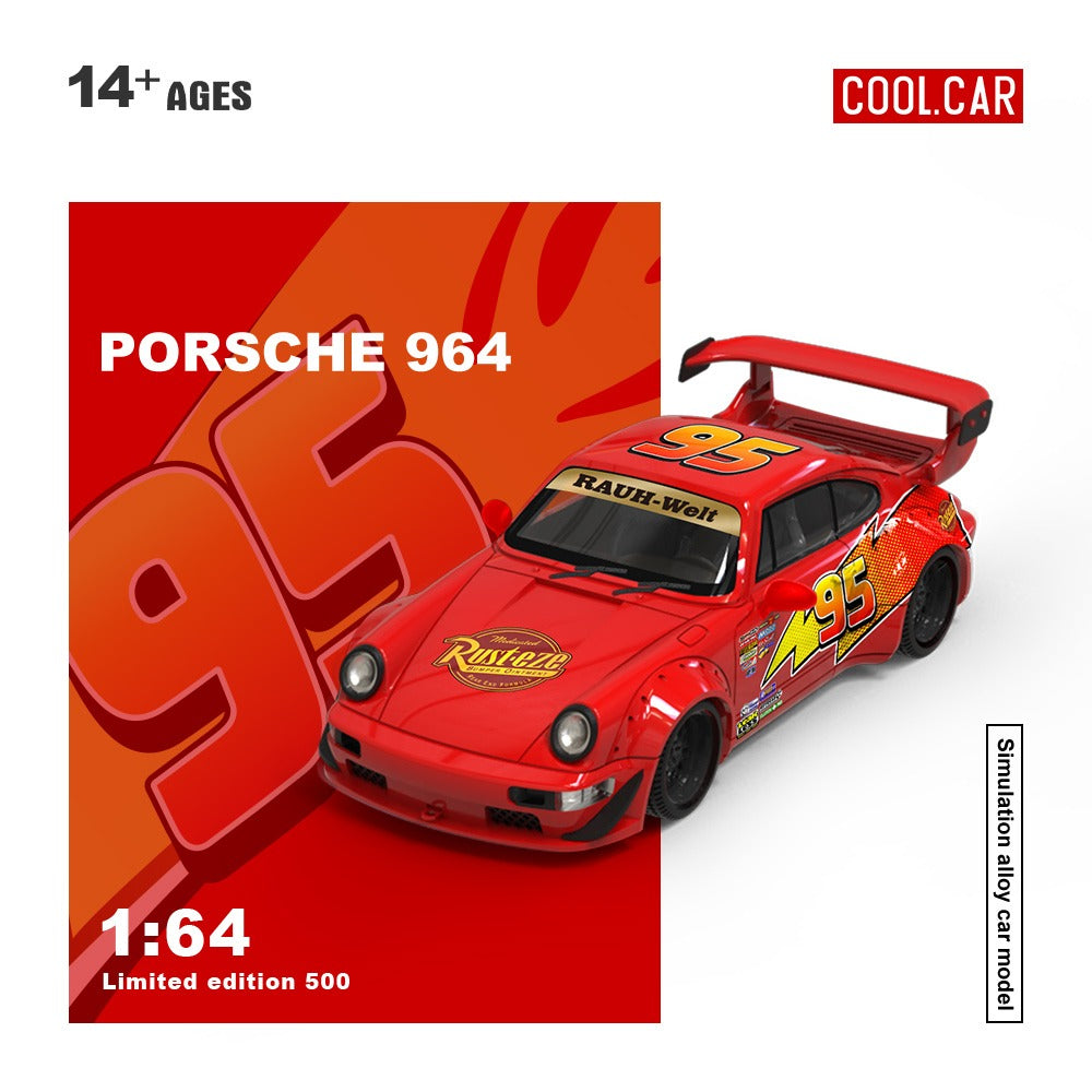 (PREORDER) Cool Car Lightning McQueen Coating Series - Porsche 964