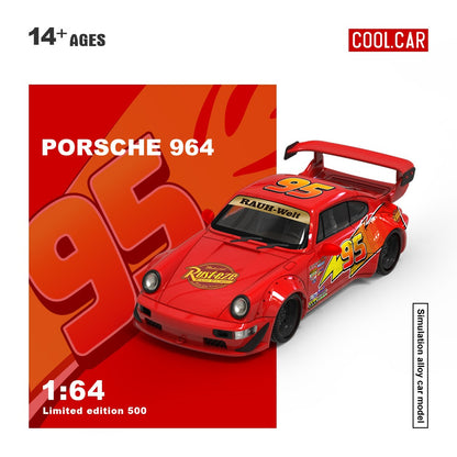 (PREORDER) Cool Car Lightning McQueen Coating Series - Porsche 964