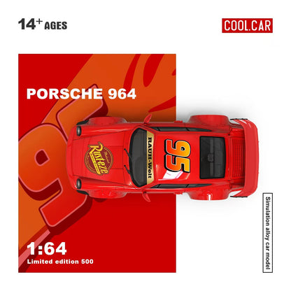 (PREORDER) Cool Car Lightning McQueen Coating Series - Porsche 964