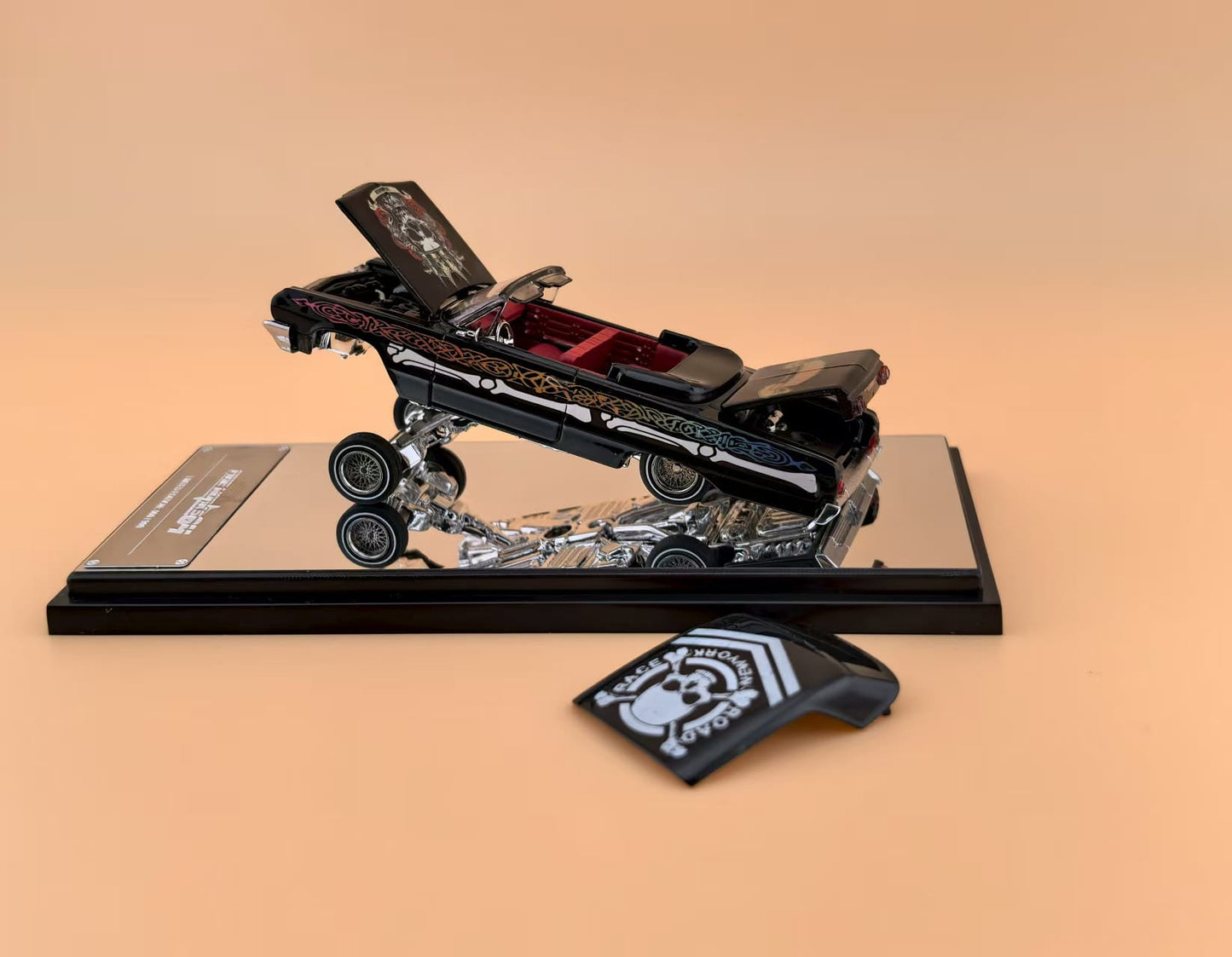 (PREORDER) Fine Works64 Chevy Impala - Foshan Exhibition Exclusive (Skull Livery)