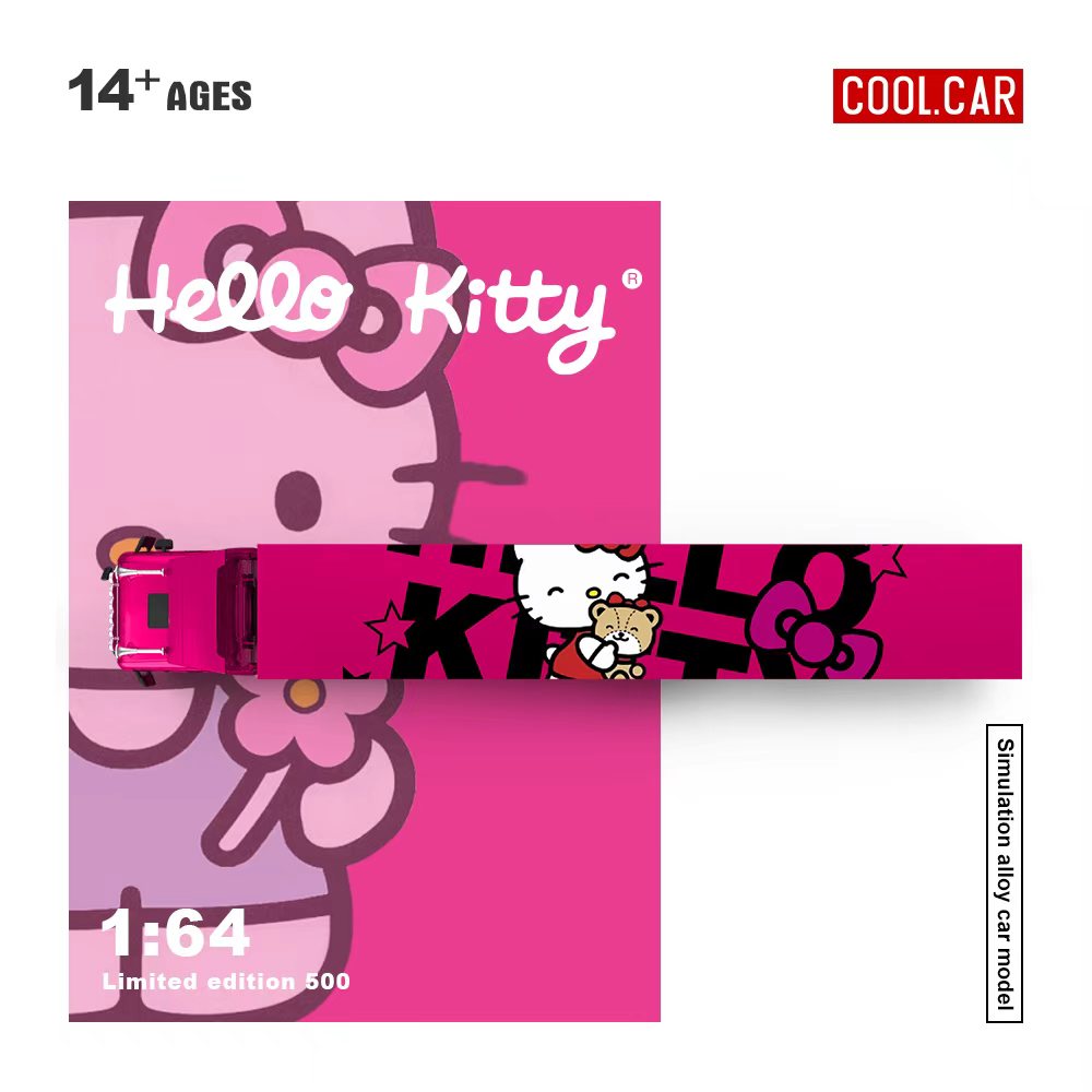 (PREORDER) Cool Car Scania Container Truck - Hello Kitty Livery