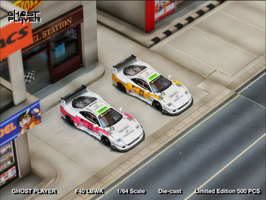 (PREORDER) Ghost Player LBWK Ferrari F40 (Flash Livery)