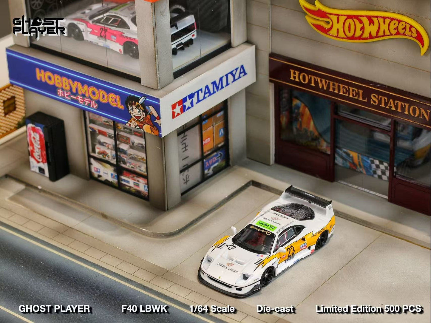 (PREORDER) Ghost Player LBWK Ferrari F40 (Flash Livery)