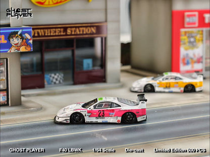 (PREORDER) Ghost Player LBWK Ferrari F40 (Flash Livery)