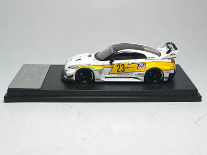 (PREORDER) My Model Collect Nissan LB GTR GT - White Flash Livery (Ver. 1 Rear Wing/2-Foot Tail Wing)