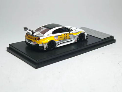 (PREORDER) My Model Collect Nissan LB GTR GT - White Flash Livery (Ver. 1 Rear Wing/2-Foot Tail Wing)