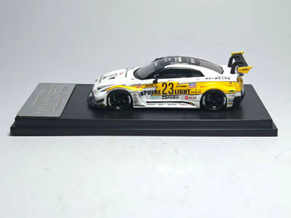 (PREORDER) My Model Collect Nissan LB GTR GT - White Flash Livery (Ver. 2 Rear Wing/3-Foot Tail Wing)