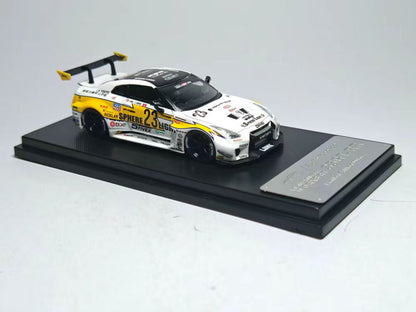 (PREORDER) My Model Collect Nissan LB GTR GT - White Flash Livery (Ver. 2 Rear Wing/3-Foot Tail Wing)