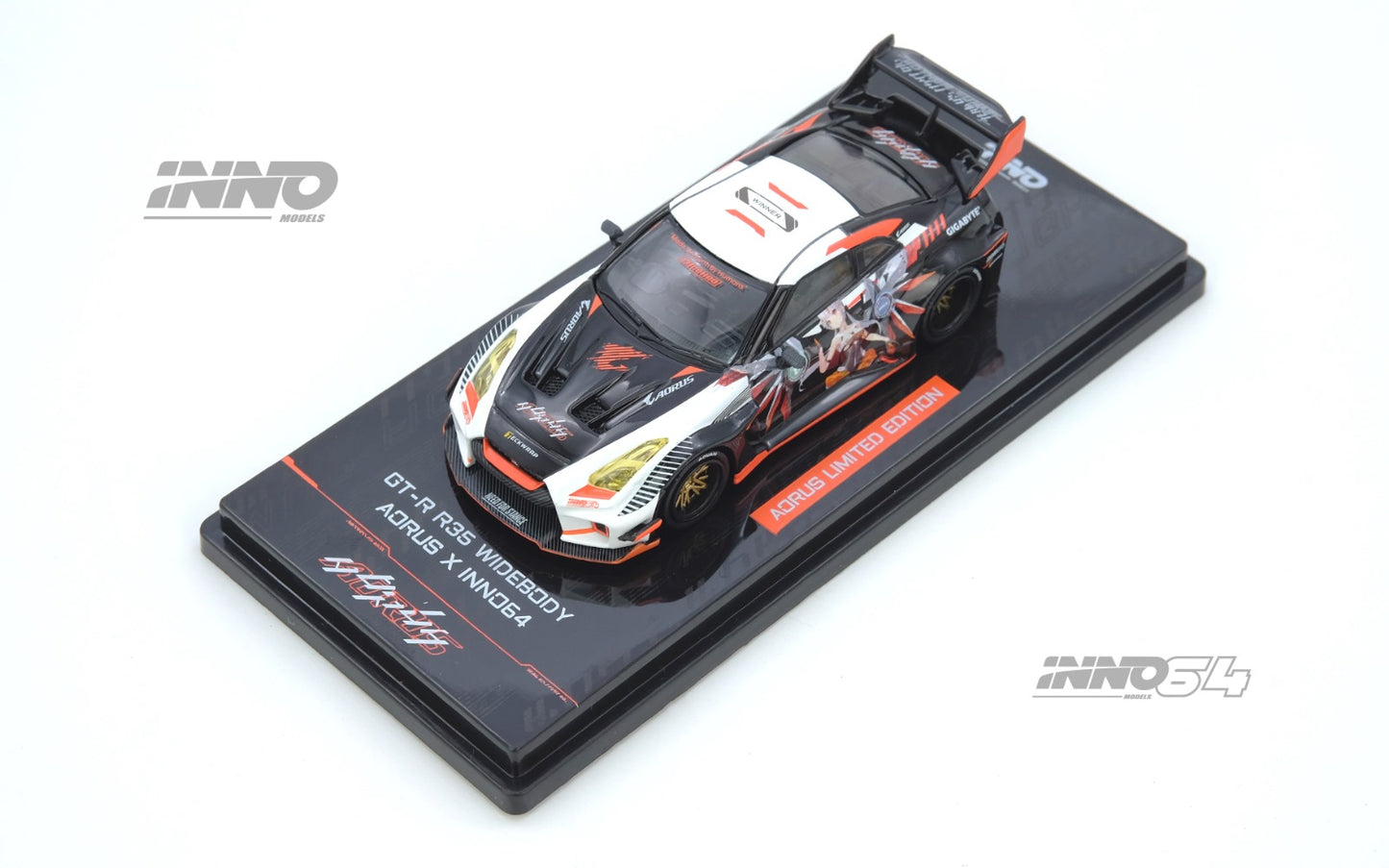 (PREORDER) Inno64 x Auros Limited Event Edition Nissan GT-R R35 Widebody