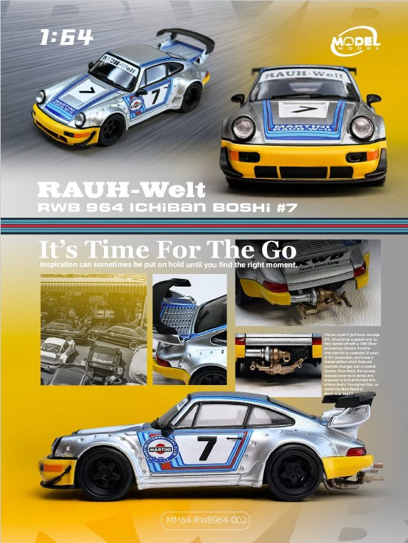 (PREORDER) Model Model Porsche RWB 964 Ichiban Boshi #7
