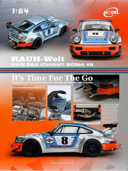 (PREORDER) Model Model Porsche RWB 964 Ichiban Boshi #8