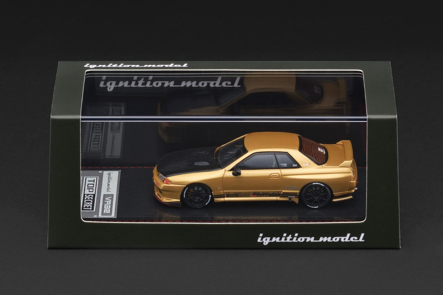 (PREORDER) Ignition Model Nissan Skyline Top Secret GT-R (VR32) Gold