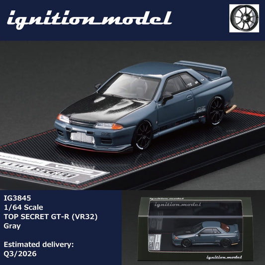 (PREORDER) Ignition Model Nissan Skyline Top Secret GT-R (VR32) Grey