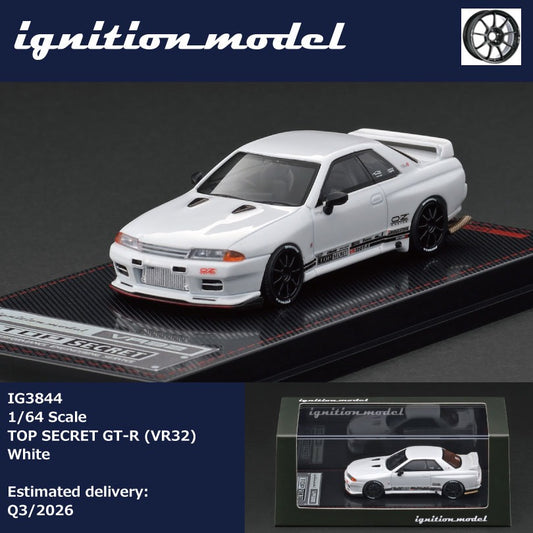 (PREORDER) Ignition Model Nissan Skyline Top Secret GT-R (VR32) White