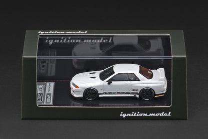 (PREORDER) Ignition Model Nissan Skyline Top Secret GT-R (VR32) White