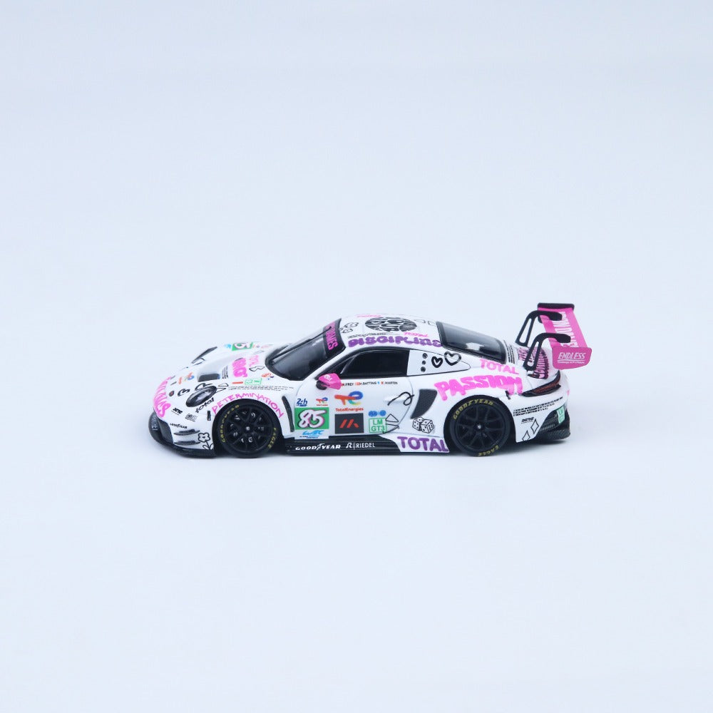 (PREORDER) Star Race Porsche 911 GT3 - White/Pink No. 85 Racing Car