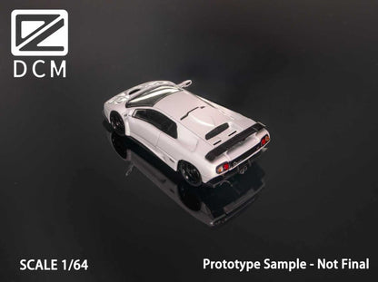 (PREORDER) DCM Lamborghini Diablo GT (Ivory White)