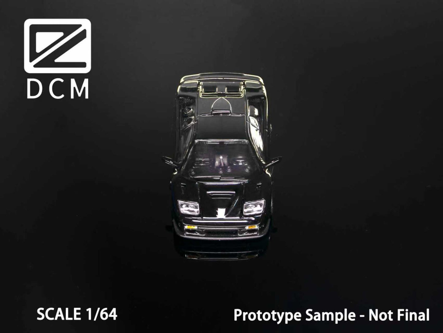 (PREORDER) DCM Lamborghini Diablo GT (Pearl Black)