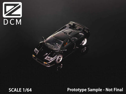 (PREORDER) DCM Lamborghini Diablo GT (Pearl Black)