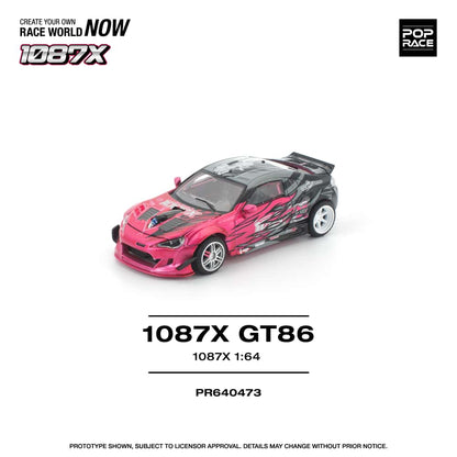 (PREORDER) Pop Race - Toyota Supra 1087X GT86 (Pink)