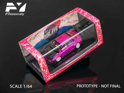 (PREORDER) Finclassically Mitsubishi 9th Generation Modified (Flash Pink/Carbon Fiber)