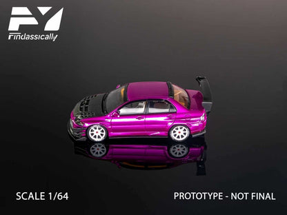 (PREORDER) Finclassically Mitsubishi 9th Generation Modified (Flash Pink/Carbon Fiber)