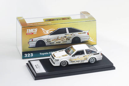 (PREORDER) DCT RWB Toyota AW86 (TMCS Singapore Limited Edition - White w/Chrome Gold)