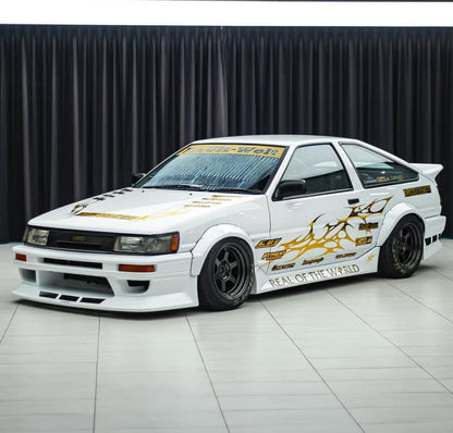 (PREORDER) DCT RWB Toyota AW86 (TMCS Singapore Limited Edition - White w/Chrome Gold)