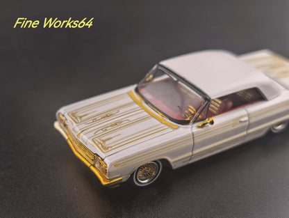 (PREORDER) Fine Works64 Chevy Impala West Coast Bouncing Cars