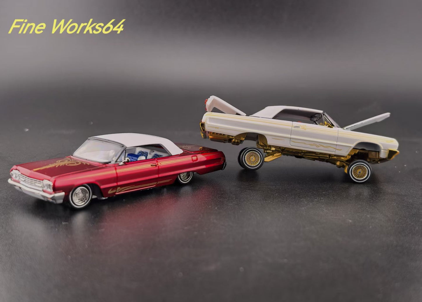 (PREORDER) Fine Works64 Chevy Impala West Coast Bouncing Cars