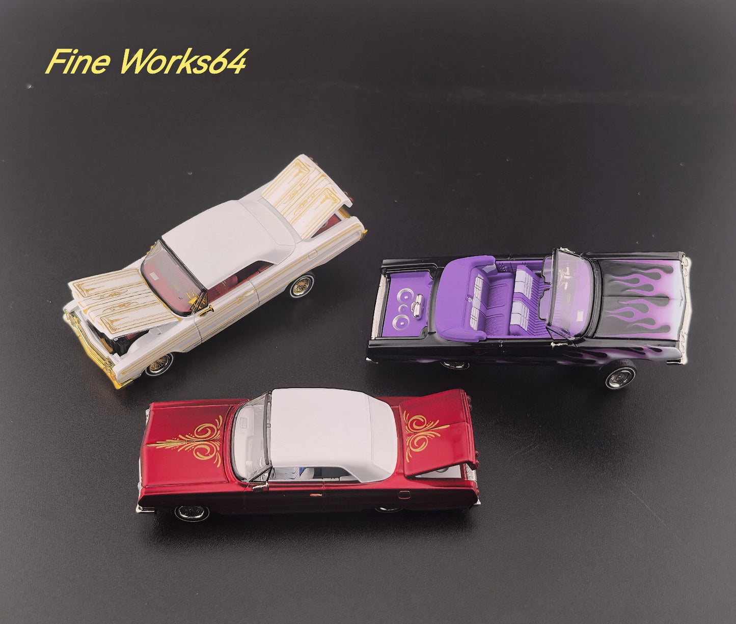 (PREORDER) Fine Works64 Chevy Impala West Coast Bouncing Cars