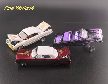 (PREORDER) Fine Works64 Chevy Impala West Coast Bouncing Cars