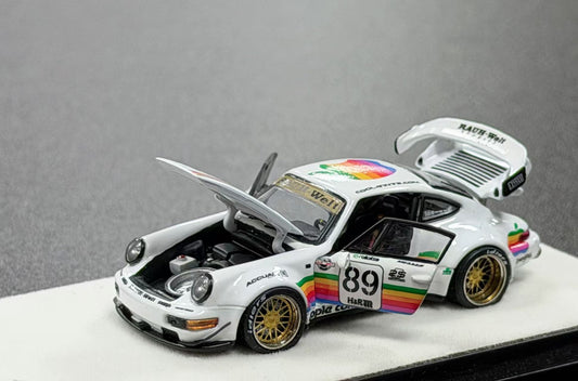 (PREORDER) PGM Porsche RWB 964 (White Apple 89#)