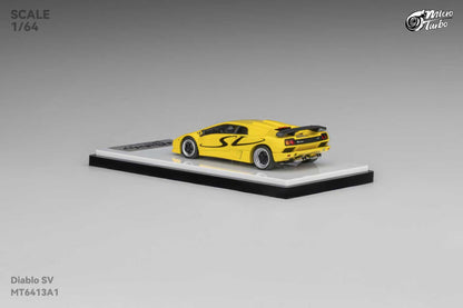 (PREORDER) Micro Turbo Lamborghini Diablo SV (Metallic Yellow)