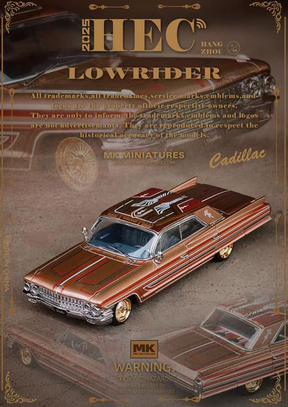 (PREORDER) MK Miniatures Cadillac Deville Hobby Expo China 2025 Limited Edition (Metallic Red Copper)