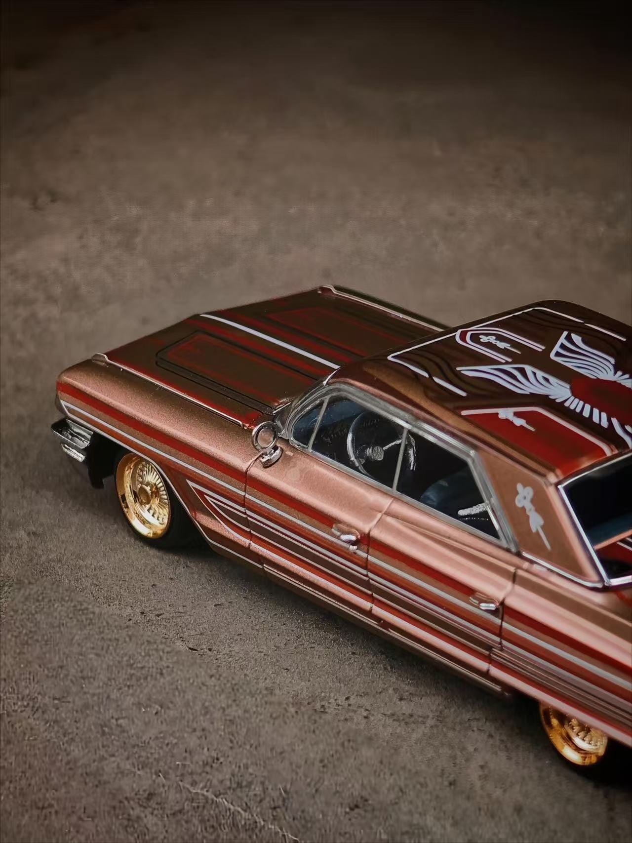 (PREORDER) MK Miniatures Cadillac Deville Hobby Expo China 2025 Limited Edition (Metallic Red Copper)