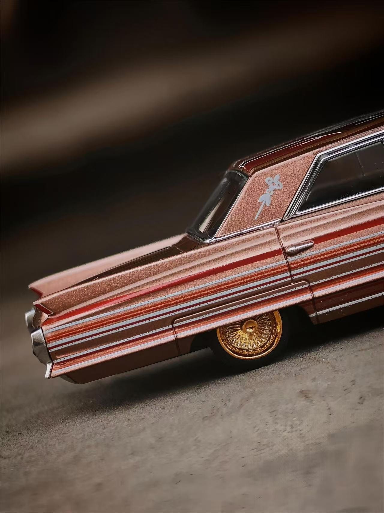 (PREORDER) MK Miniatures Cadillac Deville Hobby Expo China 2025 Limited Edition (Metallic Red Copper)