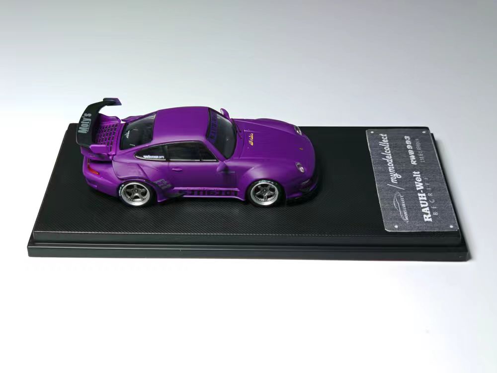 (PREORDER) My Model Collect Porsche RWB993 High Wing (Matte Purple)