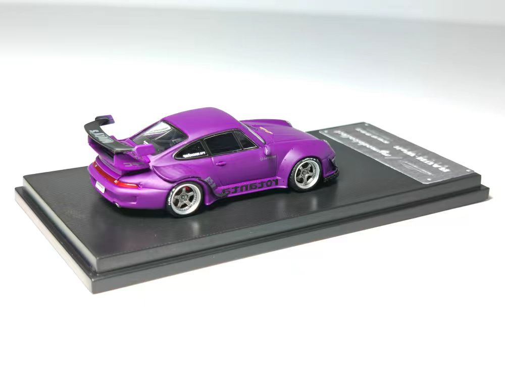 (PREORDER) My Model Collect Porsche RWB993 High Wing (Matte Purple)