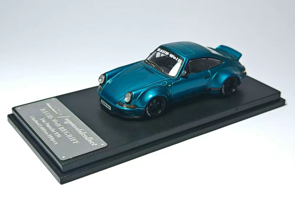 (PREORDER) My Model Collect Porsche RWB930 Ducktail Wing (Metallic Blue)