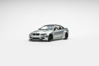 (PREORDER) Fine Model LB Modified BMW M3 E92 (Bright Silver)