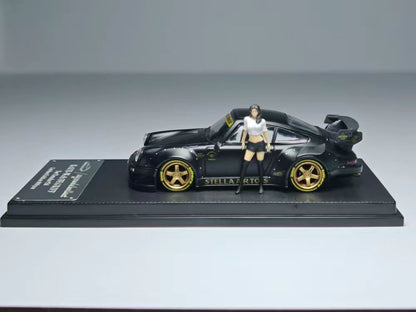 (PREORDER) My Model Collect Porsche RWB930 3.8 High Wing (Stella Artois w/Figure)