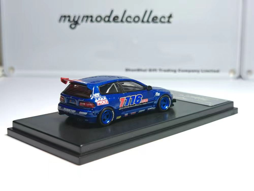 (PREORDER) My Model Collect Honda Civic EG6 1116 Auto Garage Wheel&Tire (Thailand Special Custom Livery)