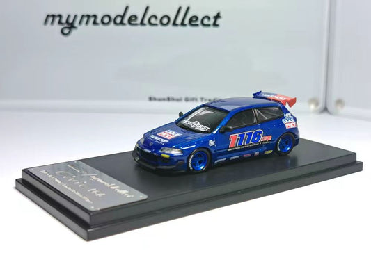 (PREORDER) My Model Collect Honda Civic EG6 1116 Auto Garage Wheel&Tire (Thailand Special Custom Livery)