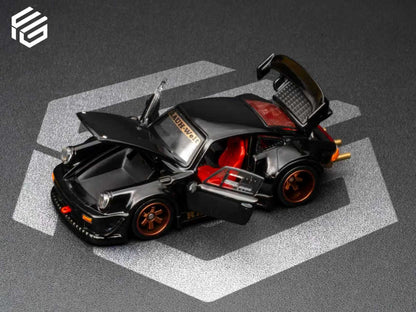 (PREORDER) FG Porsche RWB 930 Fully Open (Black)
