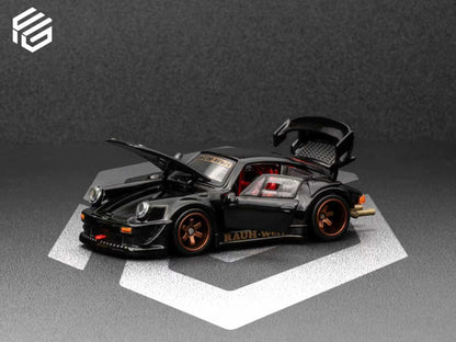 (PREORDER) FG Porsche RWB 930 Fully Open (Black)
