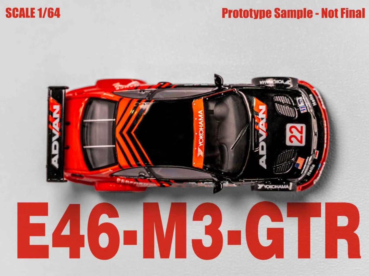 (PREORDER) DCM×YF Model (Yifei Trendy Toys) BMW M3E46 (Advan Livery)
